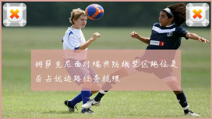 姆萨克尼面对瑞典防线禁区跑位是否占优边路任务梳理