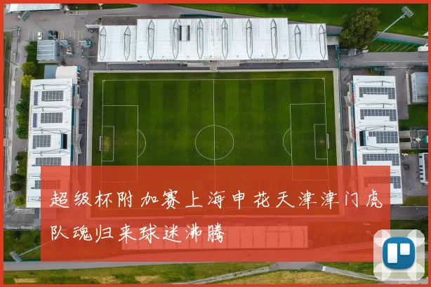 超级杯附加赛上海申花天津津门虎队魂归来球迷沸腾