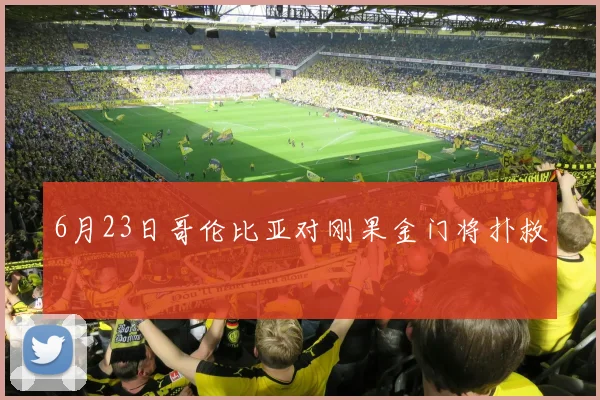 6月23日哥伦比亚对刚果金门将扑救